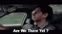 Are We There Yet Asked Deadpool GIF