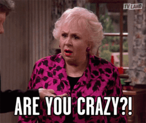 Are You Crazy Meme GIF