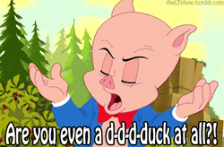 Are You Even Thatll Do Pig GIF