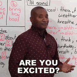 Are You Excited I'm Excites GIF