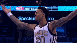 Are You Not Entertained Hands Up GIF