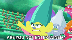 Are You Not Entertained Smidge GIF