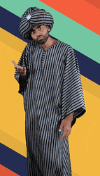 Are You Ok Guy In Muslim Robe GIF