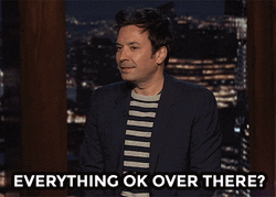 Are You Ok Jimmy Fallon Ask On Cam GIF
