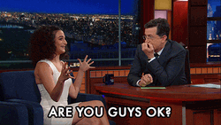 Are You Ok The Late Show With Stephen Colbert GIF