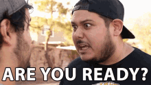 Are You Ready Angry Guy Shouting GIF