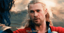 Are You Ready Chris Hemsworth Thor GIF
