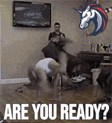 Are You Ready Funny Man Dancing GIF
