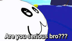 Are You Serious Baby King Boo Anime GIF