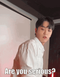 Are You Serious Hajoon Drummer GIF