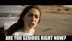 Are You Serious Now Beautiful Lady  GIF