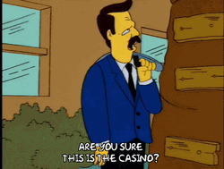 Are You Sure About That Casino Simpson GIF