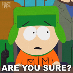 Are You Sure About That Kyle Broflovski Meme GIF