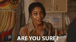 Are You Sure Skeptic Beautiful Lady GIF