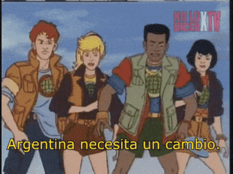 Argentina Version Captain Planet And The Planeteers GIF