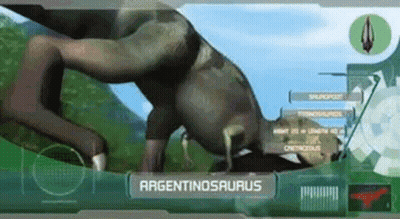 Argentinosaurus Dinosaur With Name GIF