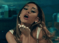 Ariana Grande Blowing