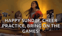 Ariana Grande Happy Sunday GIF