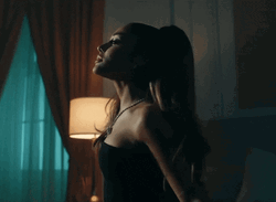 Ariana Grande Hot Bed Positions GIF