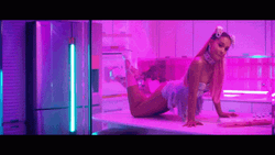 Ariana Grande Hot Legs Swing 7 Rings GIF