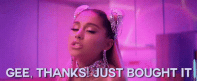 Ariana Grande Is Wearing A Headband With Rhinestones On It And A Choker . GIF