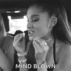 Ariana Grande Mind Blown Meme GIF