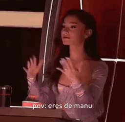 Ariana Grande Straight Arm Pulldown GIF