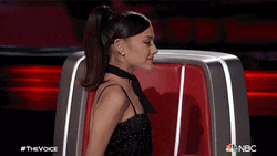 Arianna Grande Showing My Back GIF