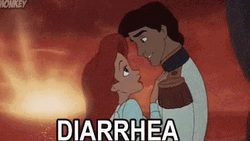 Ariel  Explosive Diarrhea Meme GIF