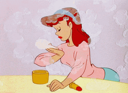Ariel Shower With Powder GIF