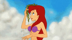 Ariel Sulking  GIF
