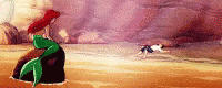 Ariel Watching Eric  GIF