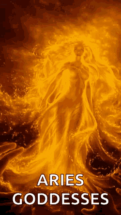 Aries Woman Fire GIF