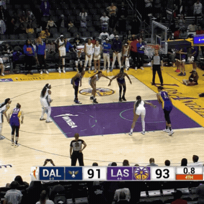 Arike Ogunbowale Pump Fake GIF