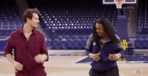 Arike Practicing Ballroom Dance GIF