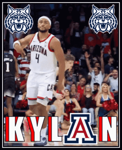 Arizona Basketball Player Poster GIF