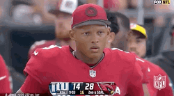 Arizona Cardinals Joshua Dobbs Zoomed In GIF