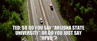 Arizona State University Mascot Bull With Horns And Claws GIF