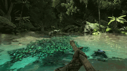 Ark Survival Evolved Fighting Gameplay GIF