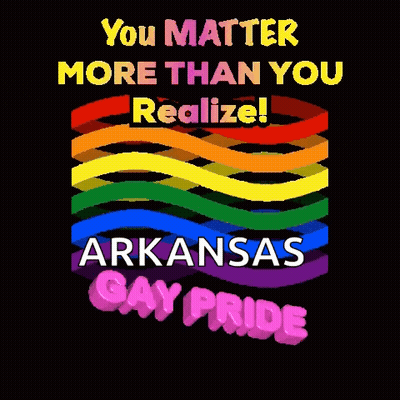 Arkansas Gay Pride Poster GIF