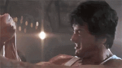 Arm Wrestling Sylvester Stallone Over The Top Movie GIF