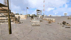 Arma 3 Funny Physics Flying GIF