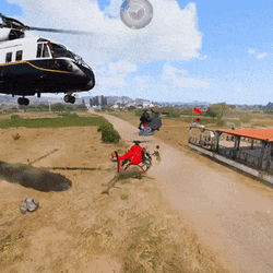 Arma 3 Helicopter Sky Funny GIF 