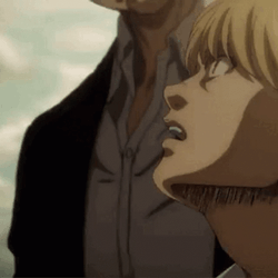 Armin Arlert Looking At Yelena GIF