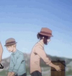 Armin Arlert Teasing Mikasa GIF