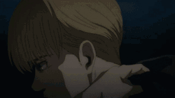 Armin Arlert Transforming To Colossal Titan GIF