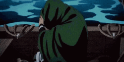 Armin Arlert Wearing Cloak GIF