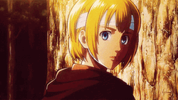 Armin Arlert Wearing Head Bandage GIF