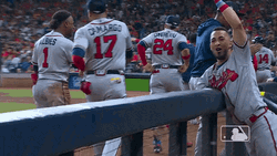 Arms Raised Eddie Rosario GIF