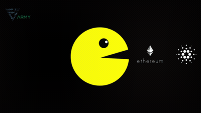 Army And Ethereum Logo GIF